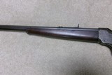 Win. MODEL 1885 LOW WALL SINGLE SHOT OCT. RIFLE.25-20 SS CALIBER, #47XXX, MADE 1891 - 12 of 22