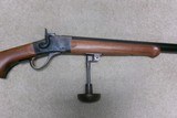 CUSTOM C. SHARPS MODEL 1875 SCHEUTZEN RIFLE WITH PALM REST, SET TRIGGER, .38-55 - 8 of 21