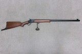 CUSTOM C. SHARPS MODEL 1875 SCHEUTZEN RIFLE WITH PALM REST, SET TRIGGER, .38-55 - 1 of 21