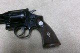 VERY FINE .38/44 OUTDOORSMAN TARGET REVOLVER, #42XXX, MADE 1933. - 10 of 15