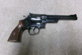 HIGH CONDITION SCARCE S&W PRE-24 .44 SPECIAL TARGET REVOLVER, #S 141XXX, MADE 1955. - 2 of 10