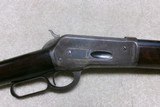 EARLY 1886 STANDARD ROUND BARREL RIFLE IN .38-56 CALIBER, #20XXX, MADE 1888. - 3 of 20