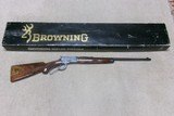 BROWNING MODEL 53 .32-20, NEW IN BOX WITH FANCY WALNUT