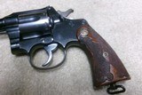 EL PASO, TEXAS SHIPPED NEW SERVICE TARGET .45 COLT REVOLVER, #307XXX, MADE 1923. - 10 of 15