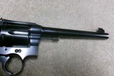 EL PASO, TEXAS SHIPPED NEW SERVICE TARGET .45 COLT REVOLVER, #307XXX, MADE 1923. - 12 of 15