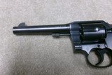 ABOUT NEW AND UNFIRED MODEL 1917 U.S. ARMY .45 ACP NEW SERVICE REVOLVER, #256XXX - 8 of 14