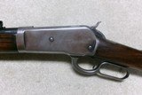 ONE OF THE LAST PRODUCED 1886 TAKEDOWN .33 WCF, 1/2 MAG. SHOTGUN BUTT, #157XXX - 4 of 21