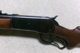 NEAR THE END OF PRODUCTION MODEL 71 .348 WCF STANDARD RIFLE, #459XX, MADE 1957 - 4 of 21