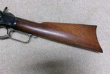 VERY HIGH CONDITION 1873 .38-40 OCTAGON RIFLE, #468XXX, MADE 1893 - 11 of 20