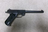 UNUSUAL STEVENS MODEL 10 SINGLE SHOT .22 LR CALIBER TARGET PISTOL, made 1919-1933. - 2 of 5