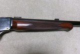  CUSTOM WINCHESTER 1885 HIGHWALL LIGHT VARMINTER, DOUBLE SET TRIGGERS - 8 of 20