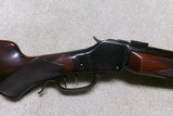  CUSTOM WINCHESTER 1885 HIGHWALL LIGHT VARMINTER, DOUBLE SET TRIGGERS - 3 of 20