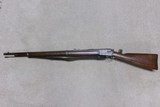 SELDOM SEEN WINCHESTER  M-1883 3RD MODEL HOTCHKISS .45-70 MUSKET, #81XXX, MADE 1895. - 2 of 23