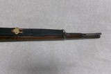 SELDOM SEEN WINCHESTER  M-1883 3RD MODEL HOTCHKISS .45-70 MUSKET, #81XXX, MADE 1895. - 18 of 23