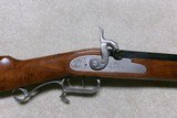 SCARCE THOMPSON-CENTER HAWKEN COUGAR PERCUSSION RIFLE IN RARE .45 CALIBER - 3 of 23