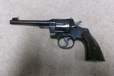  EARLY POST-WAR COLT OFFICERS MODEL TARGET .22 LR #56XXX, MADE 1949