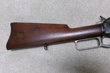 EXTREMELY RARE MARLIN MODEL 1895 CARBINE IN RARE CALIBER .40-70, #263XXX, MADE 1903. - 7 of 21