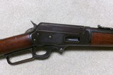 EXTREMELY RARE MARLIN MODEL 1895 CARBINE IN RARE CALIBER .40-70, #263XXX, MADE 1903. - 3 of 21