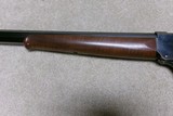 C. SHARPS, BIG TIMBER, MONTANA MADE, CUSTOM 1885 HIGH WALL .45-70 OCTAGON RIFLE - 12 of 21