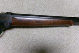 C. SHARPS, BIG TIMBER, MONTANA MADE, CUSTOM 1885 HIGH WALL .45-70 OCTAGON RIFLE - 8 of 21