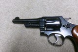 EXTREMELY RARE S&W .44 HAND EJECTOR 3RD MOD. POSTWAR-TRANSITIONAL, ONLY 1473 MADE - 9 of 14