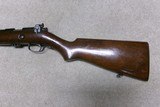 SCARCE MODEL 57 .22 LR BOLT RIFLE WITH  LYMAN 42W RECEIVER SIGHT, #23XXX, MADE 1931 - 11 of 21