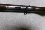 SCARCE MODEL 57 .22 LR BOLT RIFLE WITH  LYMAN 42W RECEIVER SIGHT, #23XXX, MADE 1931 - 6 of 21