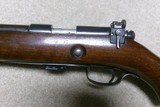 SCARCE MODEL 57 .22 LR BOLT RIFLE WITH  LYMAN 42W RECEIVER SIGHT, #23XXX, MADE 1931 - 4 of 21