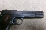  EXTREMELY EARLY 1911 U.S. ARMY .45ACP, #24XXX, SHIPPED TO SPRINGFIELD ARMORY 1913 - 11 of 13