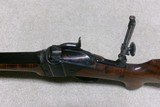 VERY FANCY CUSTOM SHILOH SHARPS No. 1 SPORTER IN SCARCE .40-50 BN CALIBER - 5 of 22