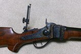 VERY FANCY CUSTOM SHILOH SHARPS No. 1 SPORTER IN SCARCE .40-50 BN CALIBER - 3 of 22