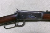 SPECIAL ORDER 1894 SADDLE RING CARBINE, .32 WS CALIBER, HALF MAGAZINE,MADE 1908 - 3 of 20