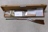 NEW IN BOX STOEGER-UBERTI ROLLING BLOCK CARBINE. IN .17 HMR CALIBER.