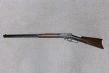 SCARCE  CALIBER MARLIN MODEL 1893 OCTAGON RIFLE, .32-40, #272XXX, MADE 1903. - 2 of 20