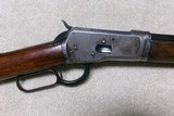1892 IN DESIRABLE .44-40, TAKEDOWN, FULL OCT. AND HALF-MAGAZINE, #922XXX, MADE 1921 - 3 of 20