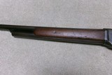 VERY EARLY 1887 12 GA. LEVER SHOTGUN, 32
