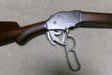 VERY EARLY 1887 12 GA. LEVER SHOTGUN, 32