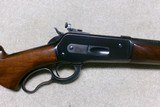 VERY HIGH CONDITION PRE-WAR MODEL 71 .348 WCF WITH BOLT PEEP SIGHT, #9XXX MADE 1936 - 3 of 21