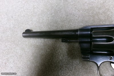  SCARCE PRE-WAR .22 LR CALIBER OFFICIAL POLICE, COLT FACTORY LETTER, SHIPPED 1941. - Image 9 of 14