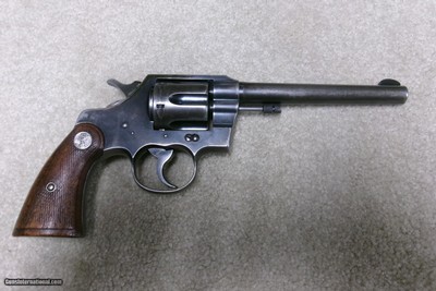  SCARCE PRE-WAR .22 LR CALIBER OFFICIAL POLICE, COLT FACTORY LETTER, SHIPPED 1941. - Image 2 of 14