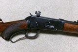 VERY HIGH CONDITON, PRE-WAR MODEL 64 DELUXE RIFLE, .30WCF, #1097XXX, MADE 1935. - 3 of 21