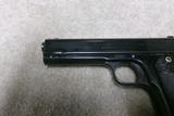 HISTORIC, BROWNING BRO. OGDEN, UT, 1906 SHIPPED 1903 POCKET HAMMER AUTO, .38ACP - 10 of 15