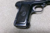 RARE SAVAGE MODEL 15 .380 ACP HAMMERLESS AUTO PISTOL, #10XXX, MADE 1915. - 11 of 14