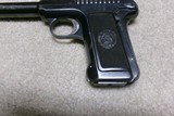 RARE SAVAGE MODEL 15 .380 ACP HAMMERLESS AUTO PISTOL, #10XXX, MADE 1915. - 10 of 14