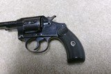 VERY FINE CONDITION COLT NEW POCKET .32 DOUBLE ACTION REVOLVER, #28XXX, MADE 1905. - 11 of 14