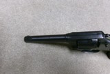 EXCEPTIONAL 1917 U.S. ARMY .45 ACP NEW SERVICE REVOLVER WITH HOLSTER, - 6 of 21