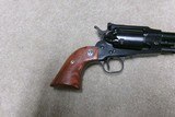 RUGER OLD ARMY .44 CAL. PERCUSSION REVOLVER, #145-73XXX, MADE 1994 - 11 of 13