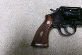 MINTY CONDITION S&W .38/44 HEAVY DUTY PRE-MODEL 20 REVOLVER, SCARCE 4