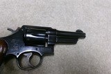 MINTY CONDITION S&W .38/44 HEAVY DUTY PRE-MODEL 20 REVOLVER, SCARCE 4
