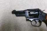 MINTY CONDITION S&W .38/44 HEAVY DUTY PRE-MODEL 20 REVOLVER, SCARCE 4